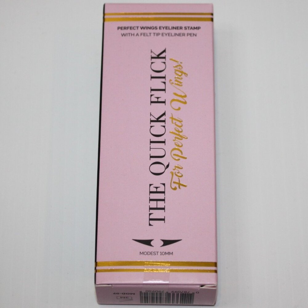 The Quick Flick Perfect Wings Eyeliner Stamp Modest 10mm Intense Black MSRP $30